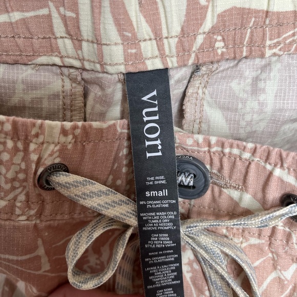 Vuori Ripstop Short Pink Salt Rainforest Size: S - Picture 6 of 6
